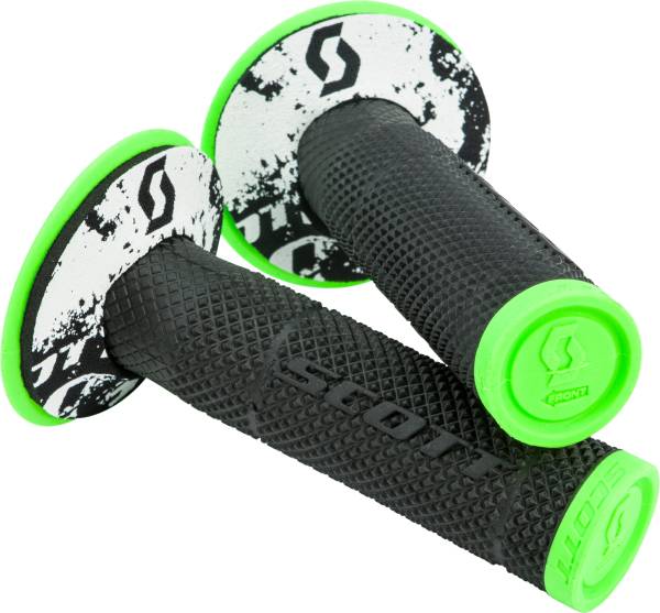 SCOTT - SX2 GRIPS NEON GREEN/BLACK - Image 1