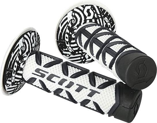 SCOTT - DIAMOND MX GRIP (BLACK/WHITE) - Image 1