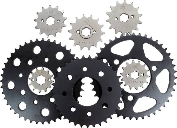 JT - REAR SPROCKET STEEL 42T-525 HON/KAW - Image 1