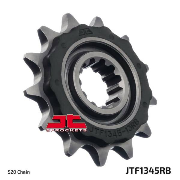 JT - FRONT CS SPROCKET W/RUBBER 13T-520 HON - Image 1