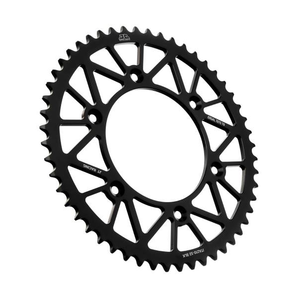 JT - REAR RACELITE SPROCKET ALUM 52T-520 BLK BETA/HON - Image 1