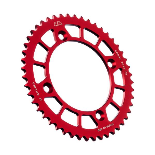 JT - REAR RACELITE SPROCKET ALUM 48T-420 RED HON - Image 1