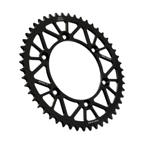 JT - REAR RACELITE SPROCKET ALUM 50T-520 BLK HON/YAM - Image 1