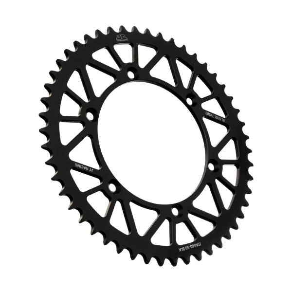 JT - REAR RACELITE SPROCKET ALUM 50T-520 BLK KAW/SUZ - Image 1