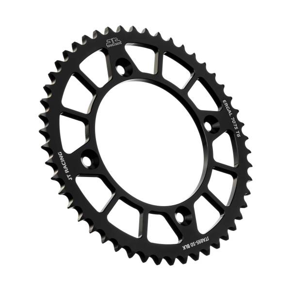 JT - REAR RACELITE SPROCKET ALUM 50T-428 BLK HUSQ/KTM - Image 1