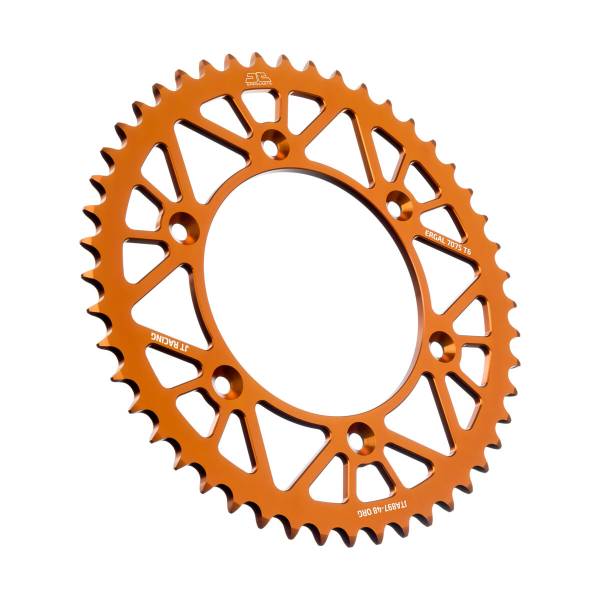 JT - REAR RACELITE SPROCKET ALUM 48T-520 ORG HUS/HUSQ/KTM - Image 1