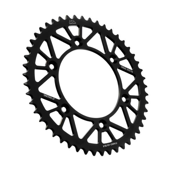 JT - REAR RACELITE SPROCKET ALUM 49T-520 BLK HUS/HUSQ/KTM - Image 1