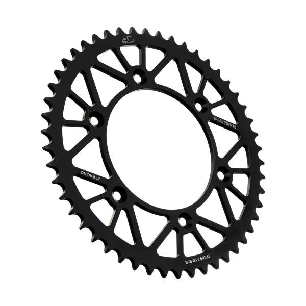 JT - REAR RACELITE SPROCKET ALUM 50T-520 BLK HUS/HUSQ/KTM - Image 1