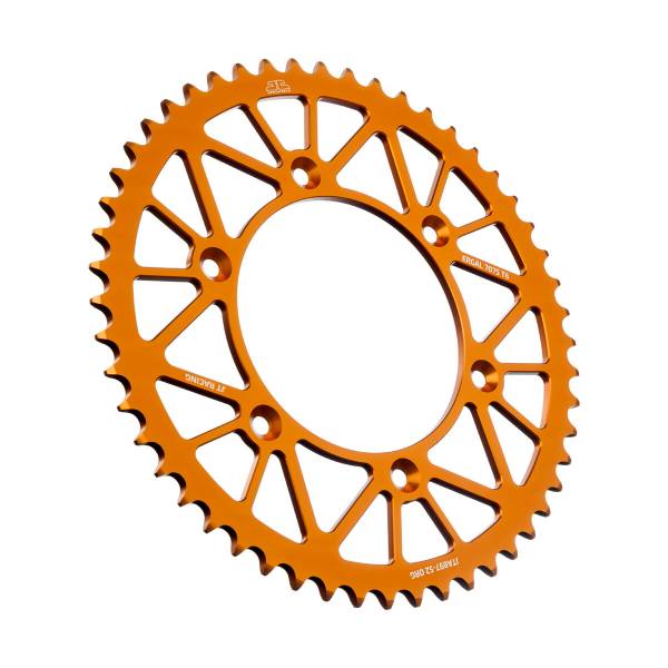 JT - REAR RACELITE SPROCKET ALUM 52T-520 ORG HUS/HUSQ/KTM - Image 1