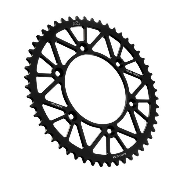 JT - REAR RACELITE SPROCKET ALUM 52T-520 BLK HUS/HUSQ/KTM - Image 1