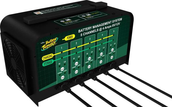 BATTERY TENDER - 5 BANK BATTERY CHARGER - Image 1