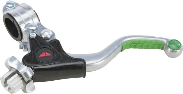 FLY RACING - PRO KIT SHORTY LEVER GREEN - Image 1