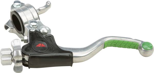 FLY RACING - PRO KIT SHORTY LEVER GREEN W/HOT START - Image 1