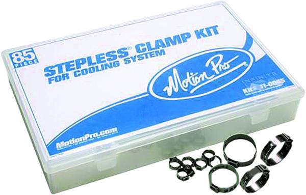 MOTION PRO - COOLING SYSTEM STEPLESS CLAMP KIT W/BOX 85/PC - Image 1