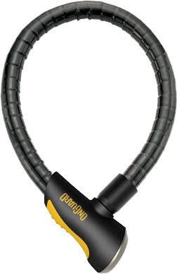 ONGUARD - ROTTWEILER 8023L ARMORED CABLE LOCK BLACK/YELLOW 7 FT - Image 1