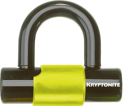 KRYPTONITE - KRYPTOLOK SERIES 2 DISC LOCK BLACK/YELLOW - Image 1