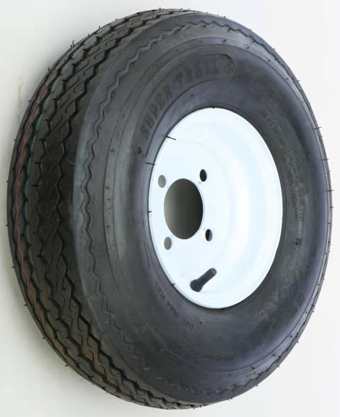 AWC - TRAILER TIRE AND WHEEL ASSEMBLY WHITE - Image 1