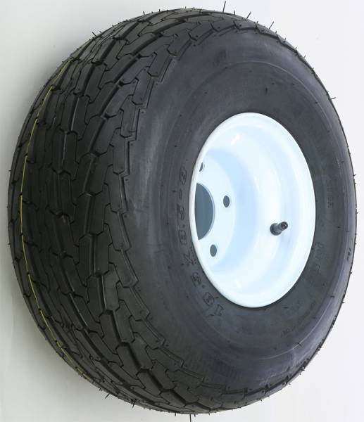 AWC - TRAILER TIRE AND WHEEL ASSEMBLY WHITE - Image 1