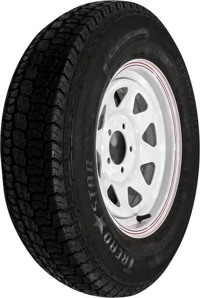 AWC - TRAILER TIRE AND WHEEL ASSEMBLY WHITE - Image 1