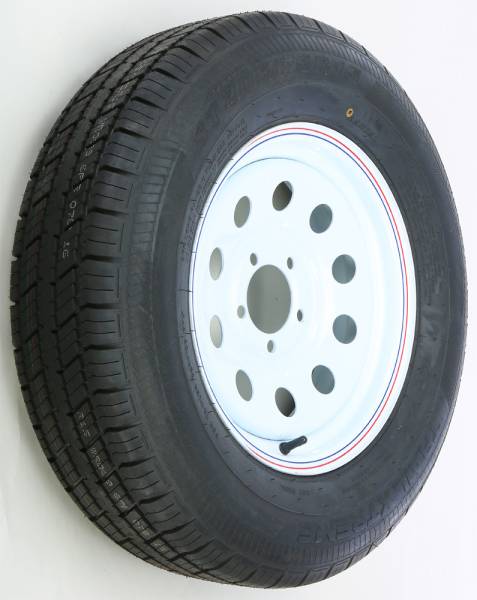 AWC - TRAILER TIRE AND WHEEL ASSEMBLY WHITE - Image 1