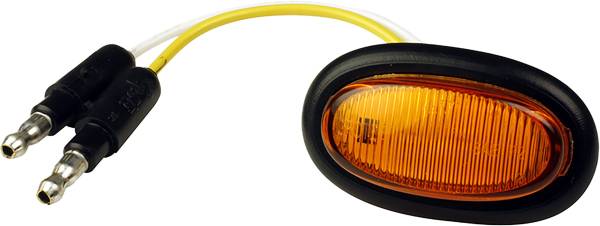 GROTE - MICRONOVA OVAL LED AMBER W/GROMMET - Image 1