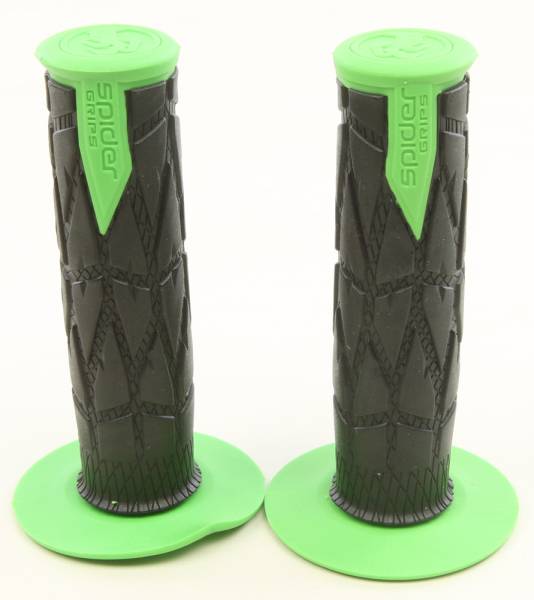 SPIDER - M1 DUAL DENSITY GRIPS GREEN/BLACK - Image 1