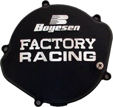 BOYESEN - FACTORY RACING CLUTCH COVER BLACK - Image 1