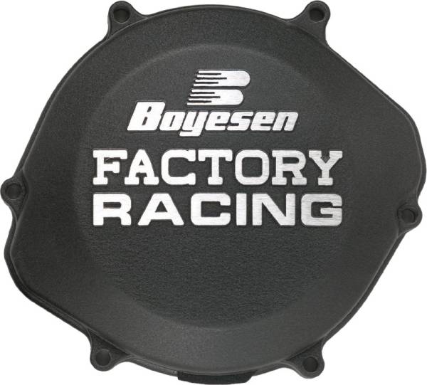 BOYESEN - FACTORY RACING CLUTCH COVER BLACK - Image 1