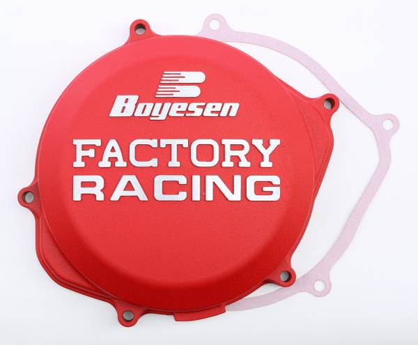 BOYESEN - FACTORY RACING CLUTCH COVER RED - Image 1