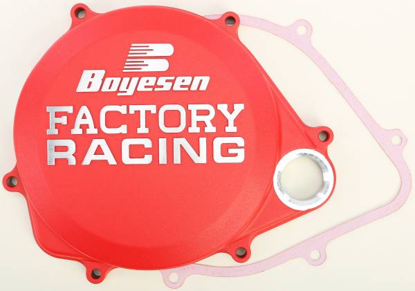 BOYESEN - FACTORY RACING CLUTCH COVER RED - Image 1