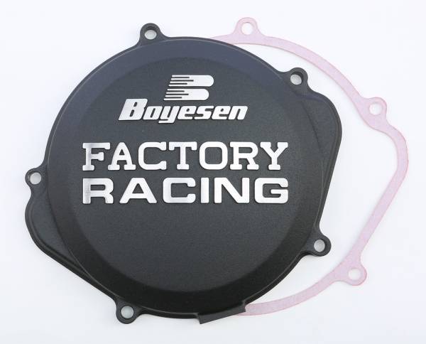 BOYESEN - FACTORY RACING CLUTCH COVER BLACK - Image 1