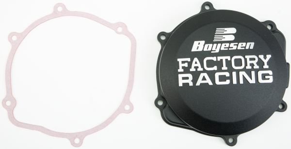 BOYESEN - FACTORY RACING CLUTCH COVER BLACK - Image 1