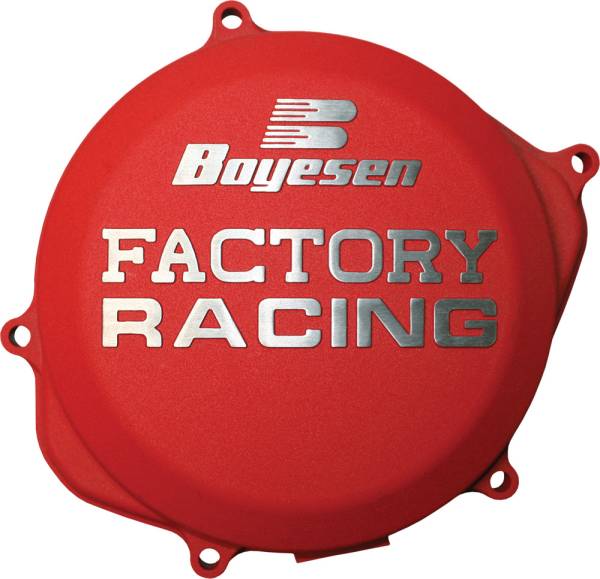 BOYESEN - FACTORY RACING CLUTCH COVER RED - Image 1