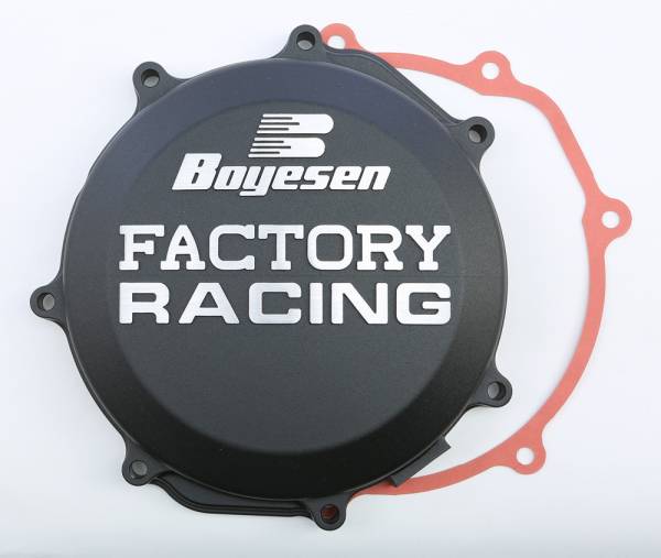 BOYESEN - FACTORY RACING CLUTCH COVER BLACK - Image 1