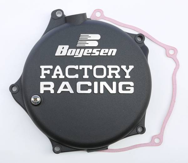 BOYESEN - FACTORY RACING CLUTCH COVER BLACK - Image 1