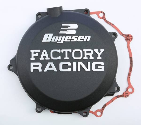 BOYESEN - FACTORY RACING CLUTCH COVER BLACK - Image 1