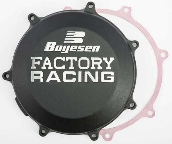 BOYESEN - FACTORY RACING CLUTCH COVER KAW BLACK - Image 1