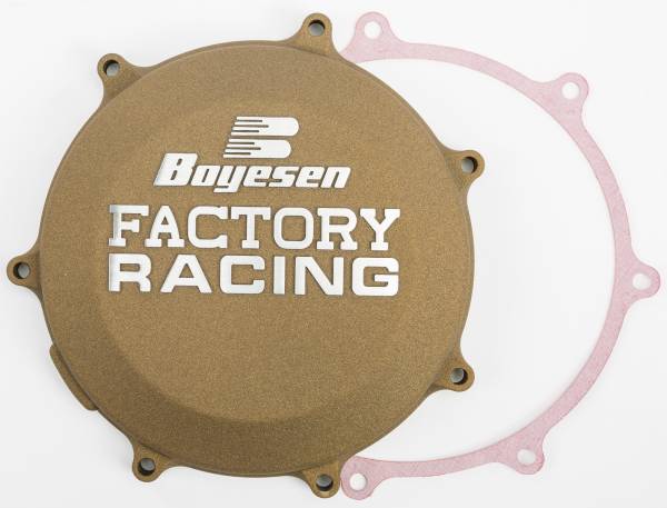 BOYESEN - FACTORY RACING CLUTCH COVER KAW MAGNESIUM - Image 1