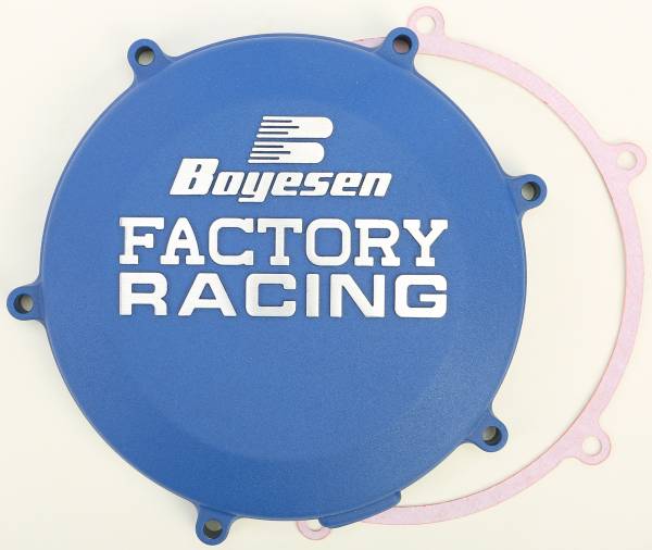 BOYESEN - FACTORY RACING CLUTCH COVER BLUE - Image 1