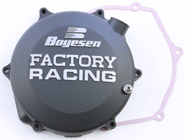 BOYESEN - FACTORY RACING CLUTCH COVER BLACK - Image 1