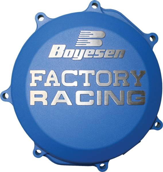 BOYESEN - FACTORY RACING CLUTCH COVER BLUE - Image 1