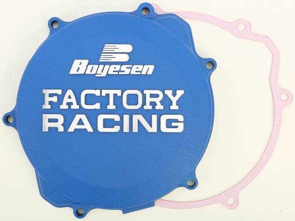 BOYESEN - FACTORY RACING CLUTCH COVER BLUE - Image 1