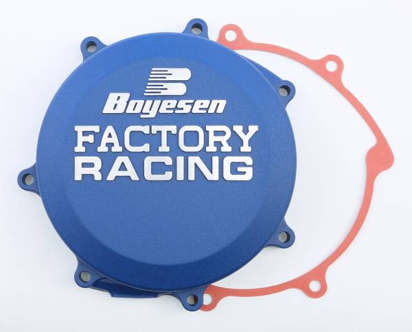 BOYESEN - FACTORY RACING CLUTCH COVER BLUE - Image 1