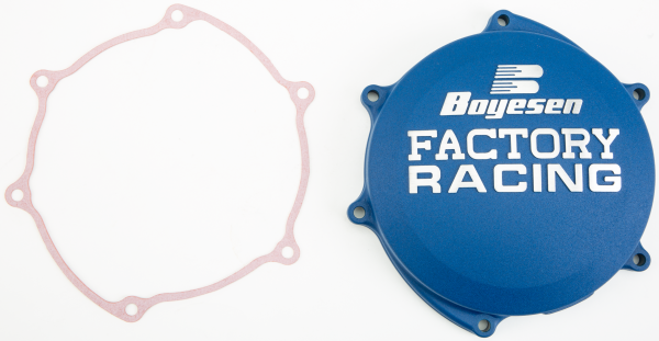 BOYESEN - FACTORY RACING CLUTCH COVER YAM BLUE - Image 1