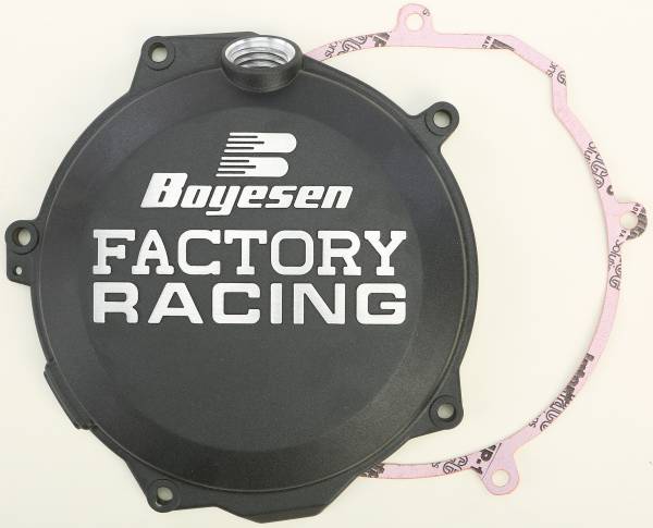 BOYESEN - FACTORY RACING CLUTCH COVER BLACK - Image 1