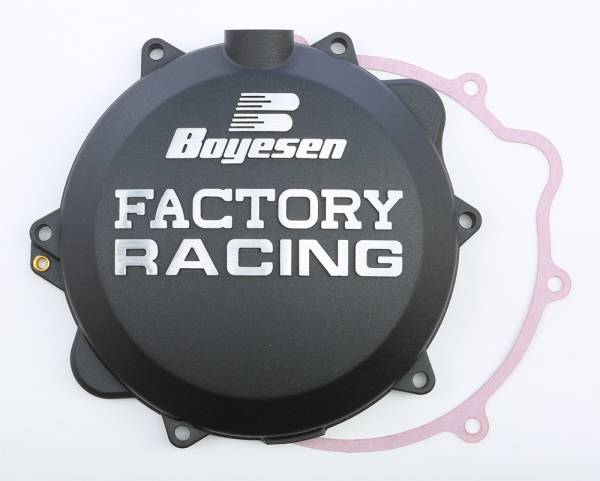 BOYESEN - FACTORY RACING CLUTCH COVER BLACK - Image 1