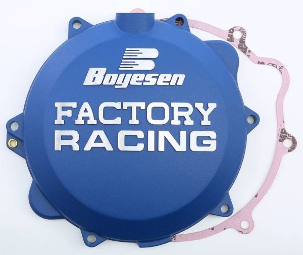 BOYESEN - FACTORY RACING CLUTCH COVER BLUE - Image 1