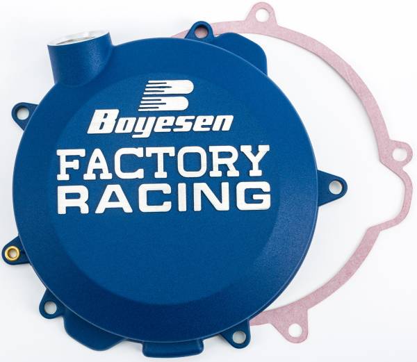 BOYESEN - FACTORY RACING CLUTCH COVER BLUE - Image 1