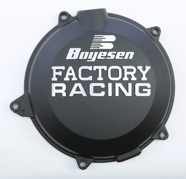 BOYESEN - FACTORY RACING CLUTCH COVER BLACK - Image 1