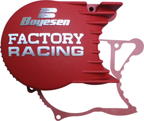 BOYESEN - FACTORY RACING IGNITION COVER RED - Image 1